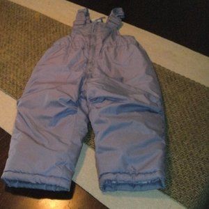 HAWKE & Co Purple Winter Bib Overall Snow Pants 100% Polyester size 12 M